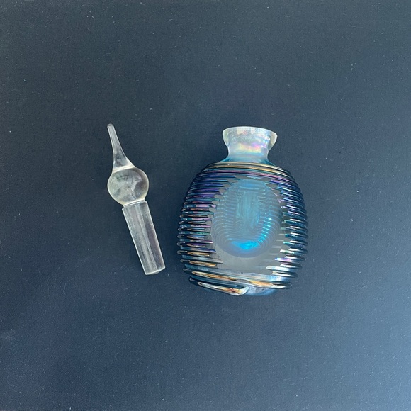 Vintage Murano Italian Sommerso Perfume Bottle - Picture 2 of 2